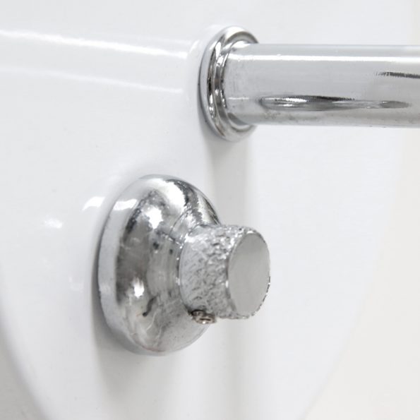 Industrielle Wandleuchte Spring Weiß Ø 12 Cm – Bild 5