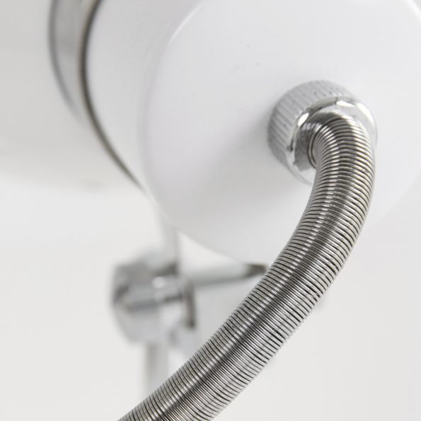 Industrielle Wandleuchte Spring Weiß Ø 12 Cm – Bild 4