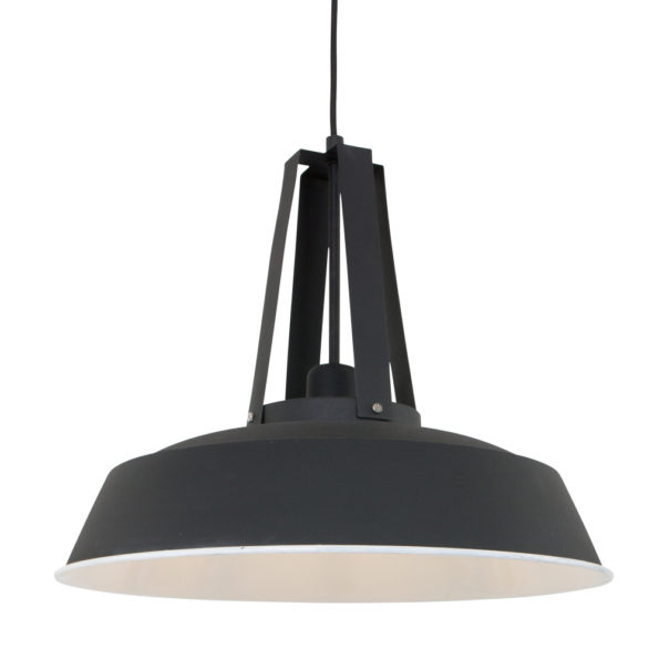 Industrielle Pendelleuchte Eden Schwarz Ø 42 Cm – Bild 4