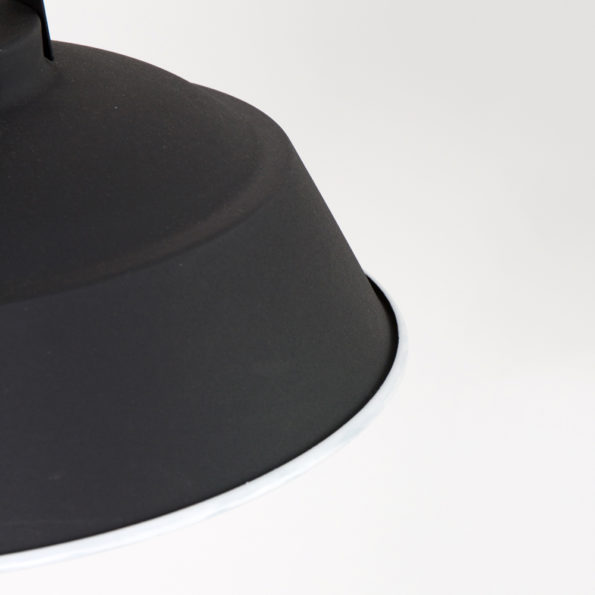 Industrielle Pendelleuchte Eden Schwarz Ø 42 Cm – Bild 3