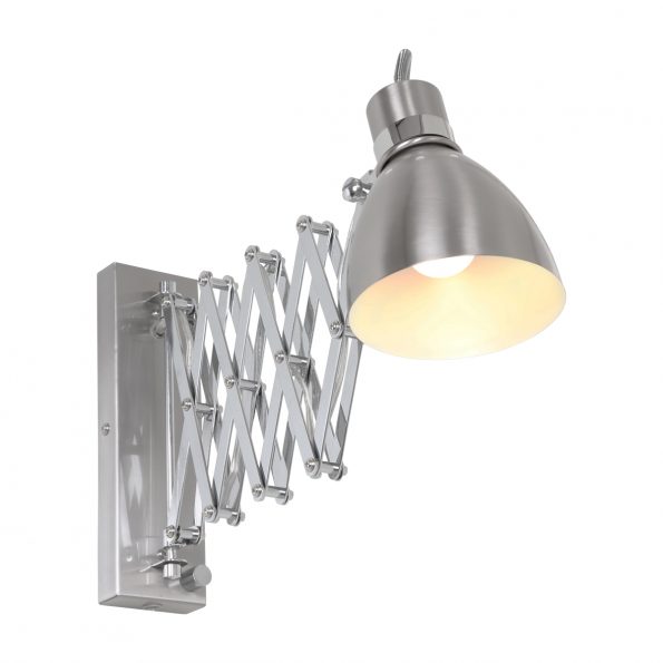 Industrielle Wandleuchte Spring Stahl