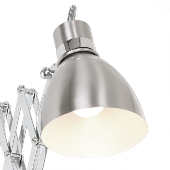Industrielle Wandleuchte Spring Stahl – Bild 3