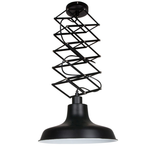 Industrielle Pendelleuchte Flex Schwarz Ø 36 Cm