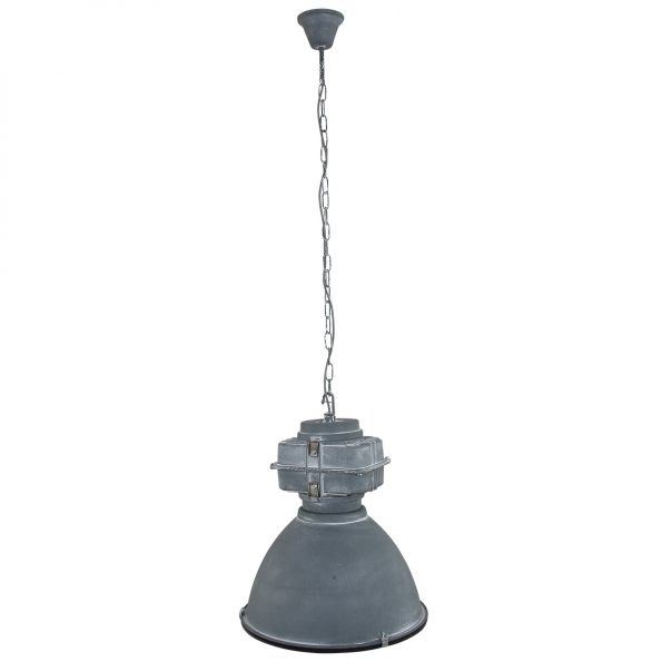 Industrielle Pendelleuchte Densi Grau Ø 47 Cm – Bild 5