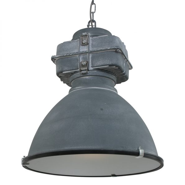 Industrielle Pendelleuchte Densi Grau Ø 47 Cm – Bild 6