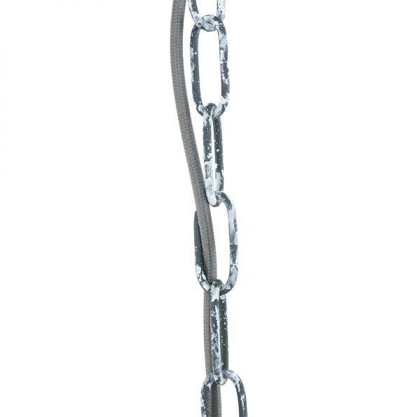 Industrielle Pendelleuchte Densi Grau Ø 47 Cm – Bild 11
