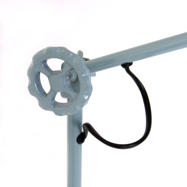 Industrielle Stehlampe Dolphin Grün Ø 28 Cm – Bild 3