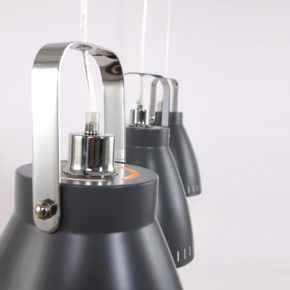 detail drielichts hanglamp