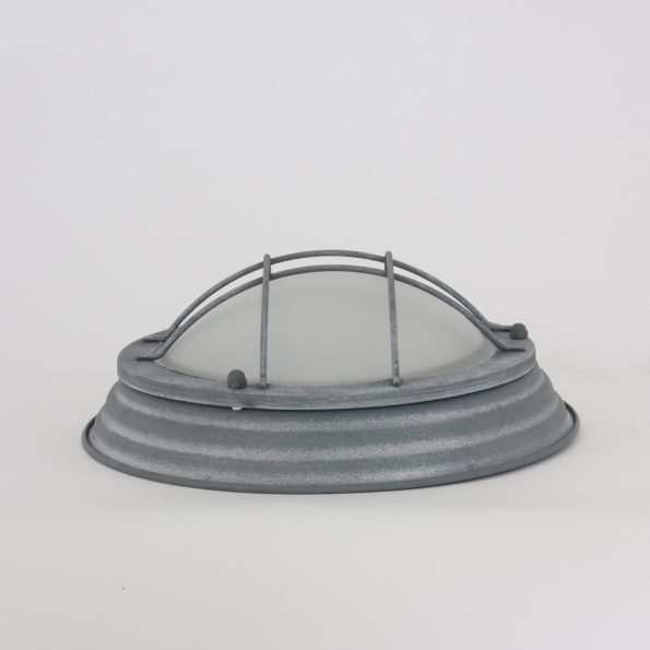 Industrielle Deckenleuchte Lisanne Grau Ø 29 Cm – Bild 4