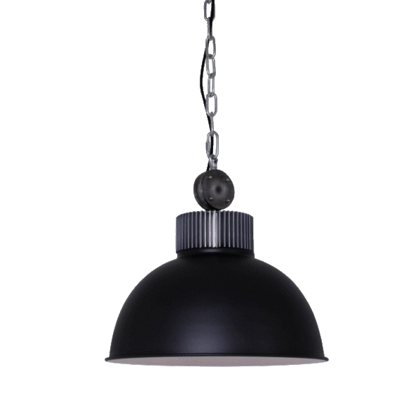 hangelampe industrielle schwarz