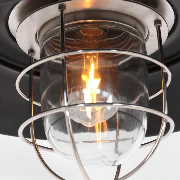 Industrielle Pendelleuchte Tuk Stahl Ø 41 Cm – Bild 6