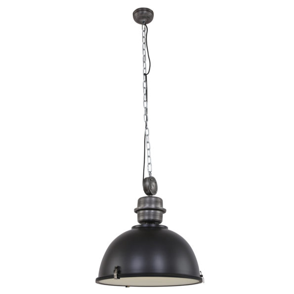 Industrielle Pendelleuchte Bikkel Schwarz Ø 52 Cm – Bild 5