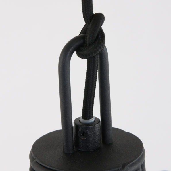 Industrielle Pendelleuchte MarkIII Schwarz Ø 48 Cm – Bild 3