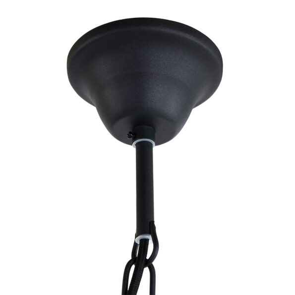 Industrielle Pendelleuchte Densi Schwarz Ø 38 Cm – Bild 6