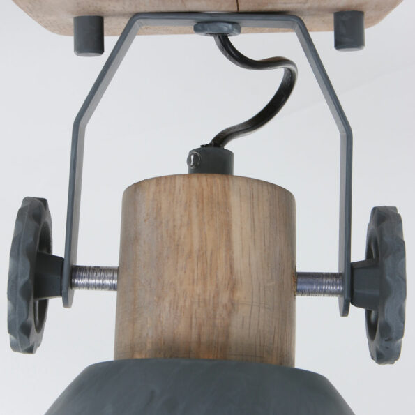 Industrielle Spot Gearwood Grau – Bild 6