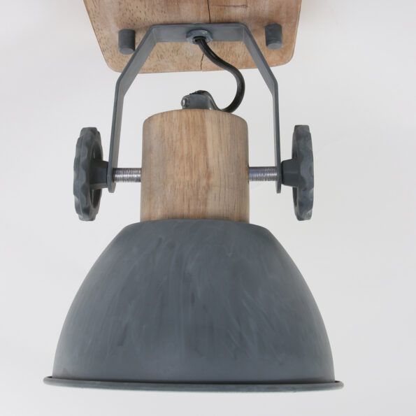 Industrielle Spot Gearwood Grau – Bild 3