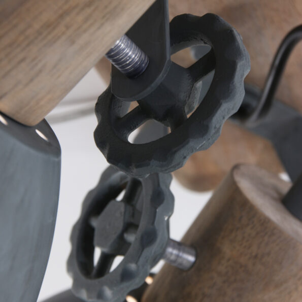 Industrielle Spot Gearwood Grau – Bild 5
