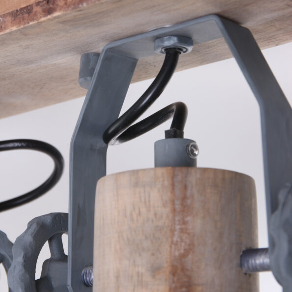 Industrielle Spot Gearwood Grau – Bild 6