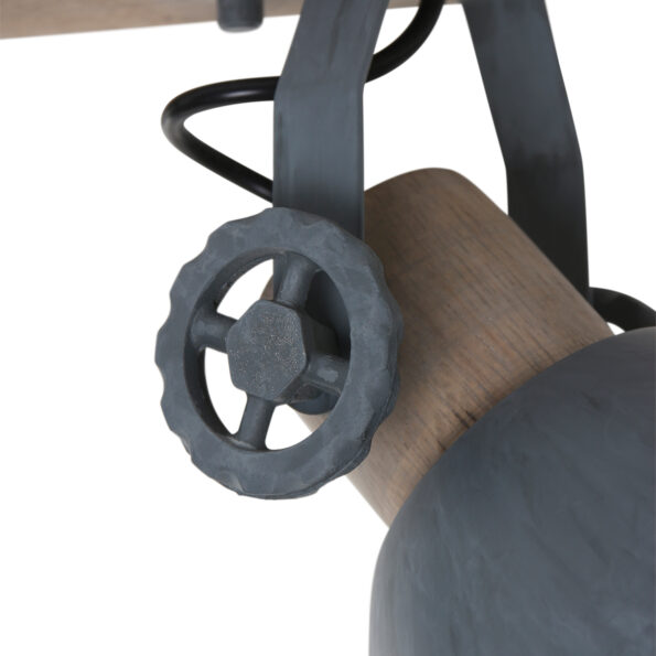 Industrielle Spot Gearwood Grau – Bild 7