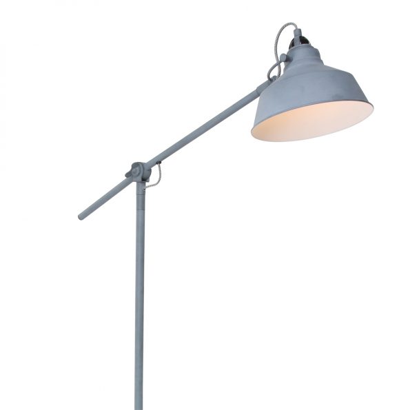 Industrielle Stehlampe Nove Grau Ø 28 Cm – Bild 14