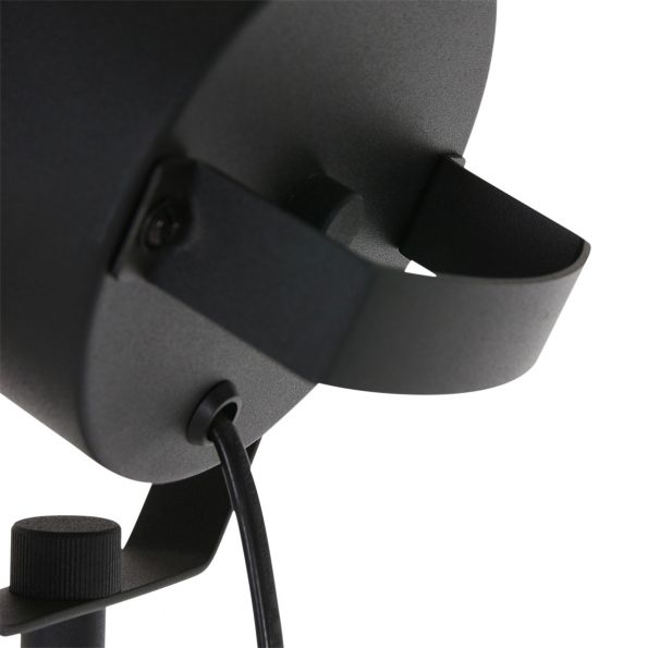 Industrielle Stehlampe Carree Schwarz Ø 45 Cm – Bild 6