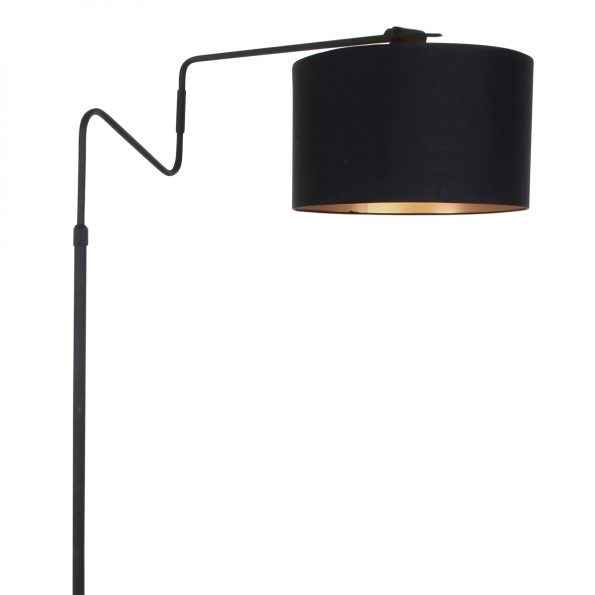 Industrielle Stehlampe Linstrom Schwarz – Bild 2