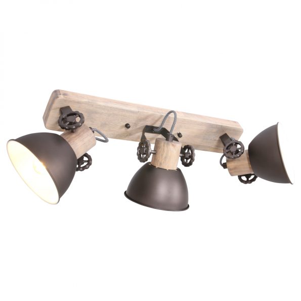 Industrielle Spot Gearwood Anthrazit