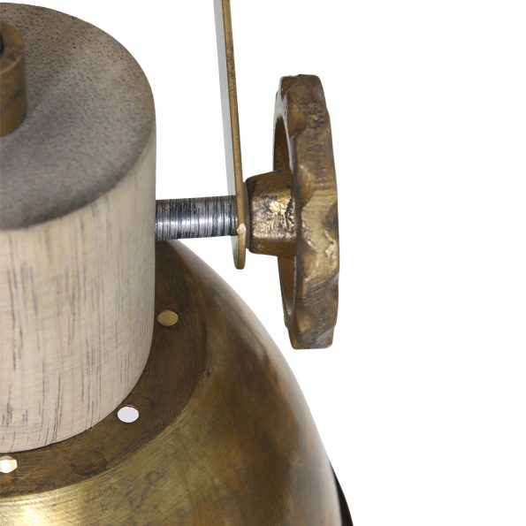 Industrielle Spot Gearwood Bronze – Bild 10