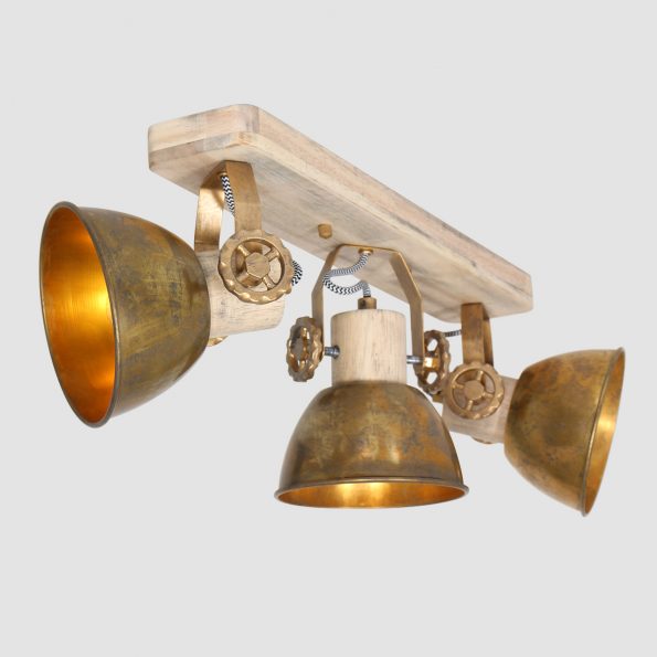 Industrielle Spot Gearwood Bronze – Bild 17