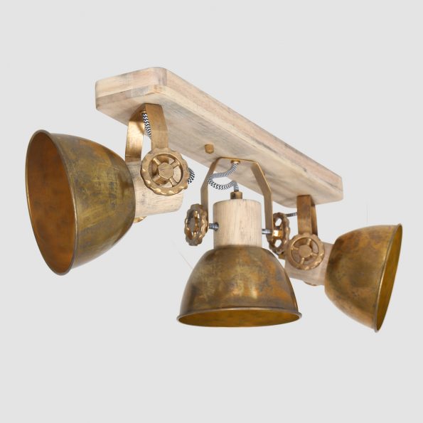 Industrielle Spot Gearwood Bronze – Bild 18