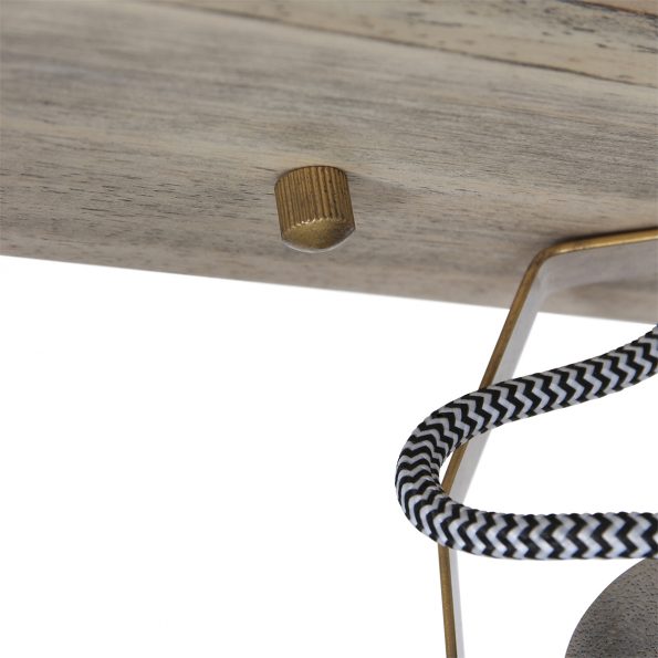 Industrielle Spot Gearwood Bronze – Bild 5