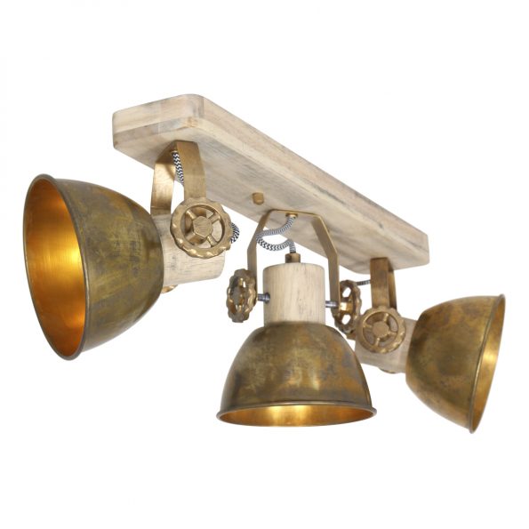 Industrielle Spot Gearwood Bronze