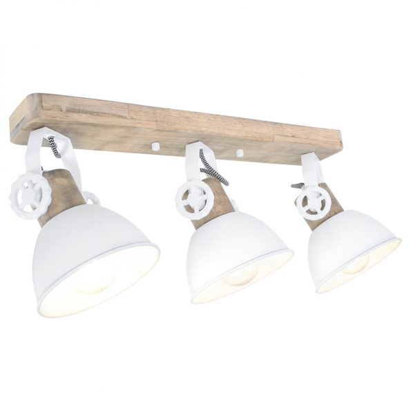 Industrielle Spot Gearwood Weiß