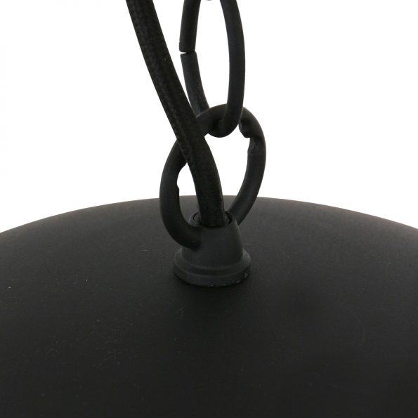 Industrielle Pendelleuchte Semicirkel Schwarz – Bild 6