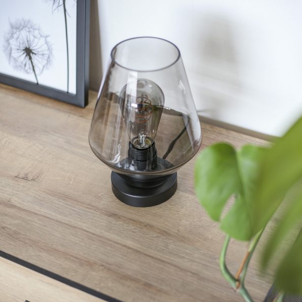 Industrielle Tischlampe Ancilla Schwarz Ø 17 Cm – Bild 3