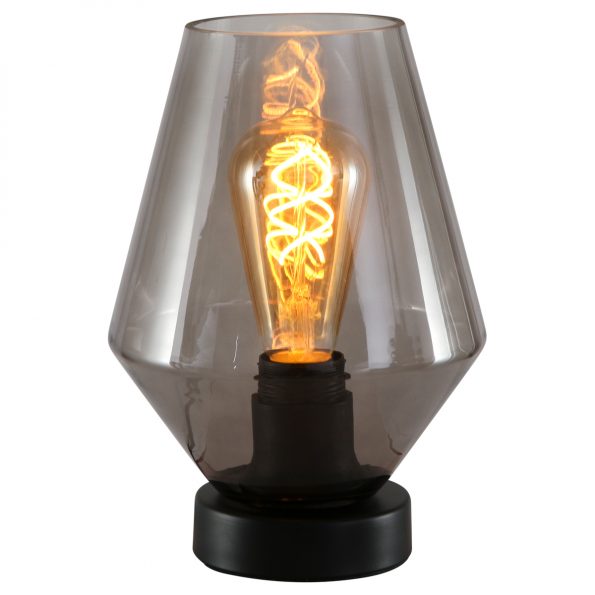 Industrielle Tischlampe Ancilla Schwarz Ø 17 Cm – Bild 5