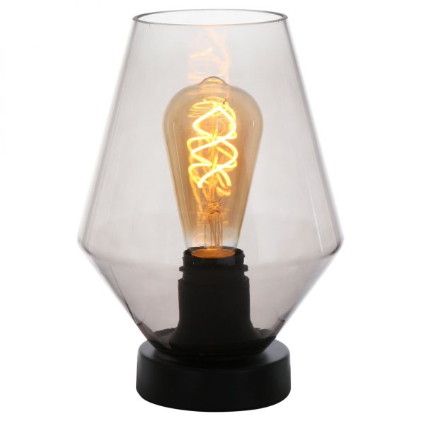 Industrielle Tischlampe Ancilla Schwarz Ø 17 Cm