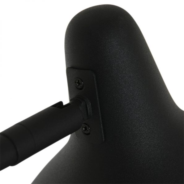 Industrielle Stehlampe Kasket Schwarz Ø 30 Cm – Bild 4