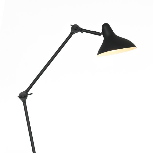 Industrielle Tischlampe Kasket Schwarz Ø 30 Cm – Bild 2