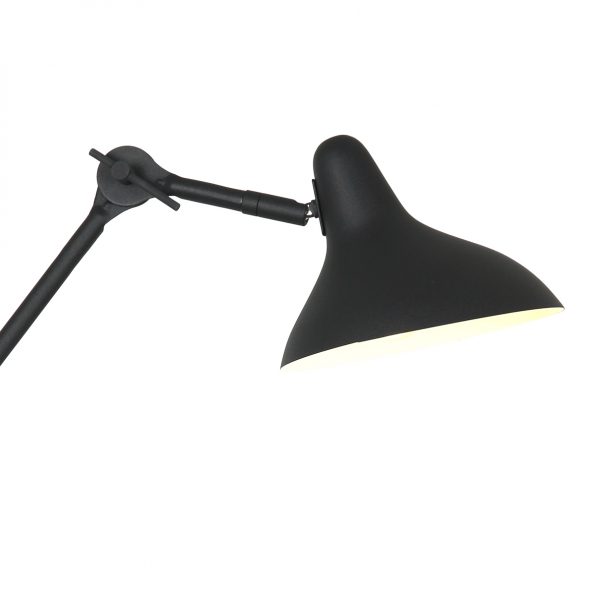 Industrielle Tischlampe Kasket Schwarz Ø 30 Cm – Bild 3