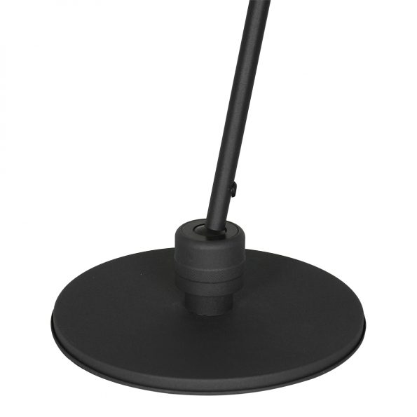 Industrielle Tischlampe Kasket Schwarz Ø 30 Cm – Bild 4