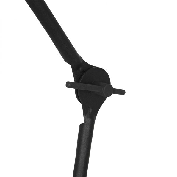 Industrielle Tischlampe Kasket Schwarz Ø 30 Cm – Bild 5