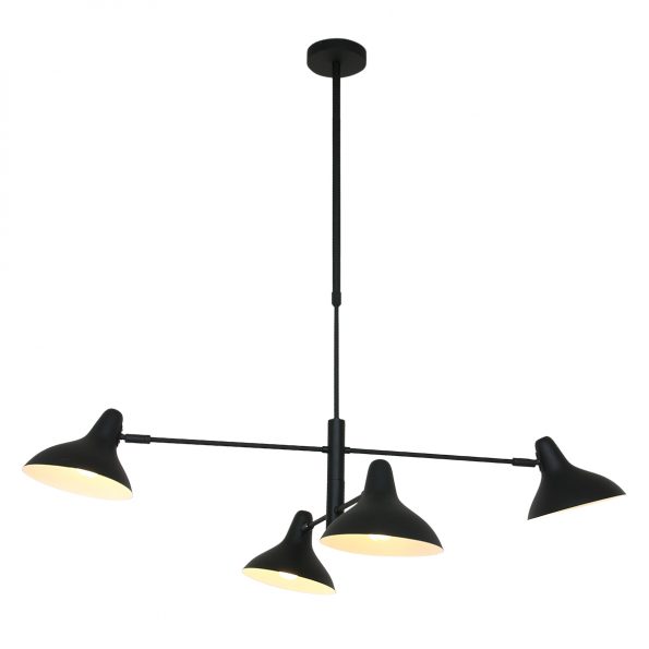 Industrielle Pendelleuchte Kasket Schwarz Ø 100 Cm – Bild 2