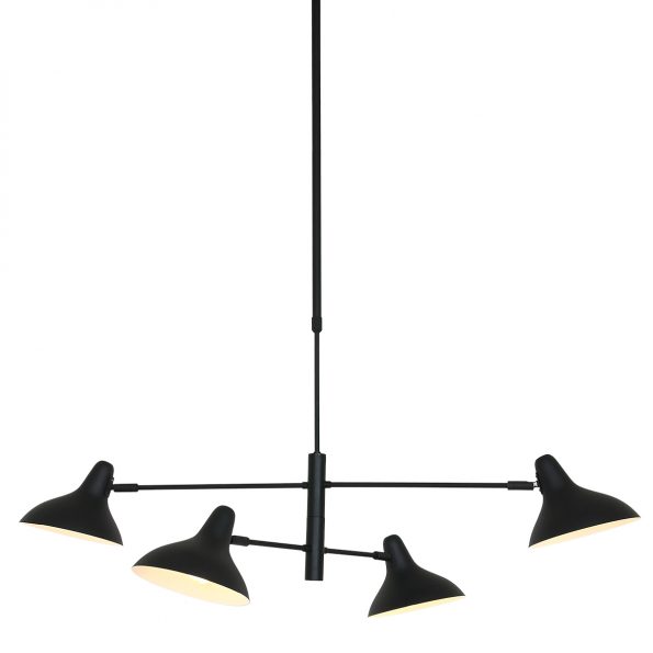 Industrielle Pendelleuchte Kasket Schwarz Ø 100 Cm