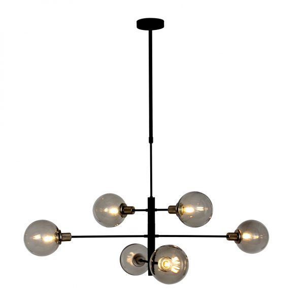 Industrielle Pendelleuchte Constellation Schwarz Ø 105 Cm – Bild 2