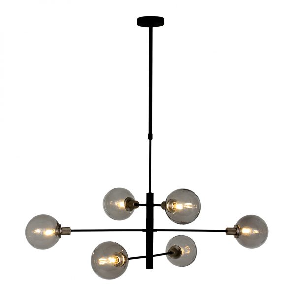 Industrielle Pendelleuchte Constellation Schwarz Ø 105 Cm – Bild 11