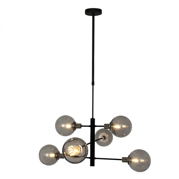 Industrielle Pendelleuchte Constellation Schwarz Ø 105 Cm – Bild 12
