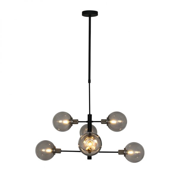 Industrielle Pendelleuchte Constellation Schwarz Ø 105 Cm – Bild 13