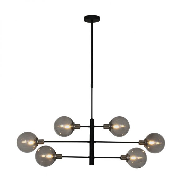 Industrielle Pendelleuchte Constellation Schwarz Ø 105 Cm – Bild 14
