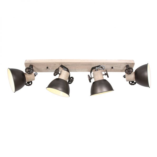 Industrielle Spot Gearwood Anthrazit